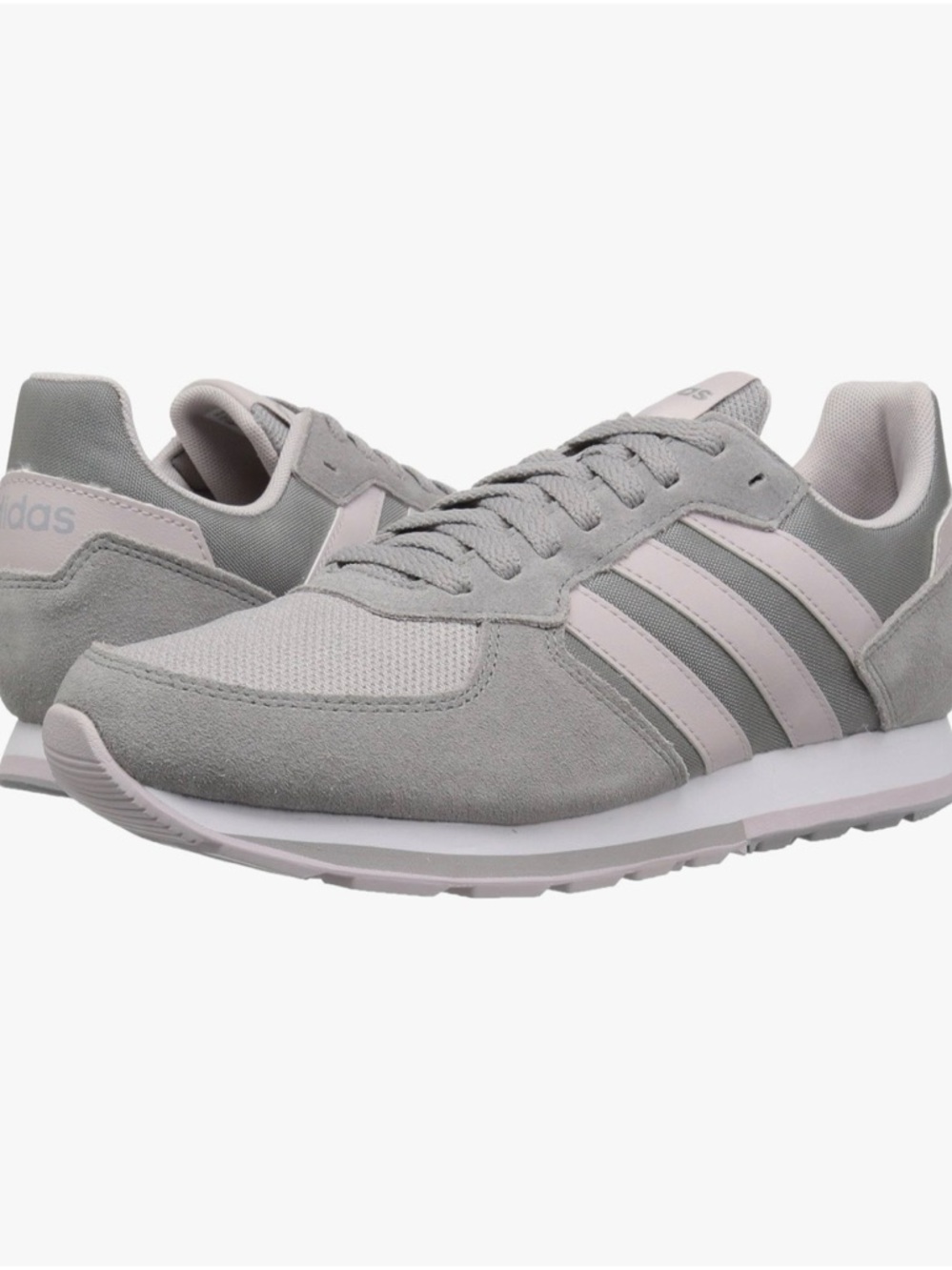 Adidas Performance Women's 8K running shoes | Light Granite & Ice Purple |Sz 6.5